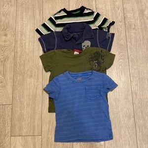 Short sleeve-18 mo bundle! Jack&Cat, Calvin Klein, Guess baby, and Cherokee